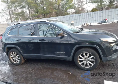 2015 Jeep Cherokee Limited from USA, damaged, VIN 1C4PJMDB3FW768785